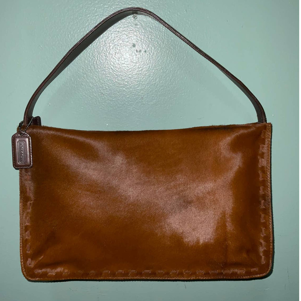 COACH RARE 2002  BRAIDED VINTAGE WEST END HOBO BAG 9446 EUC - Picture 16 of 16